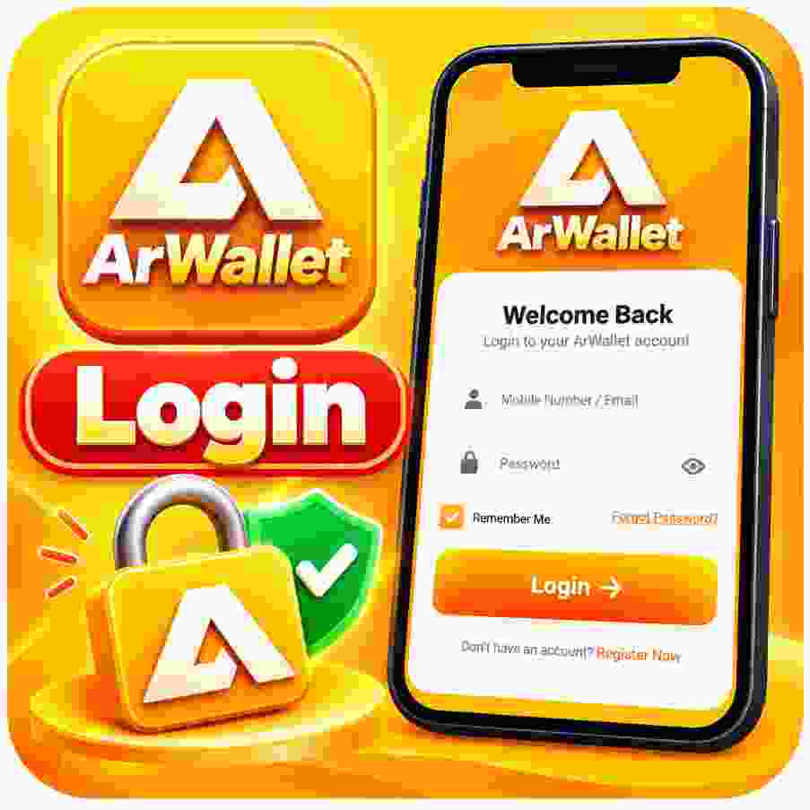 Arwallet login kaise kare